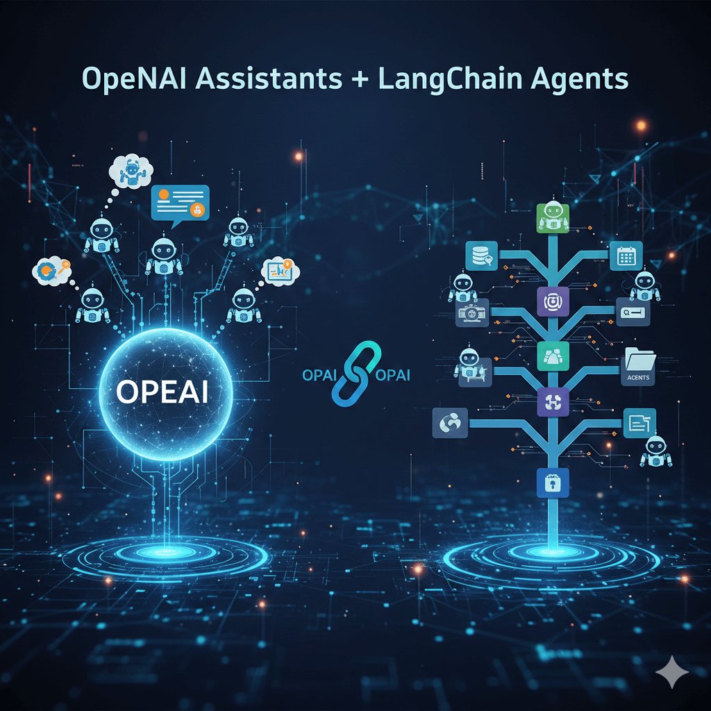 Open AI Assistants+ Lang Chain Agents